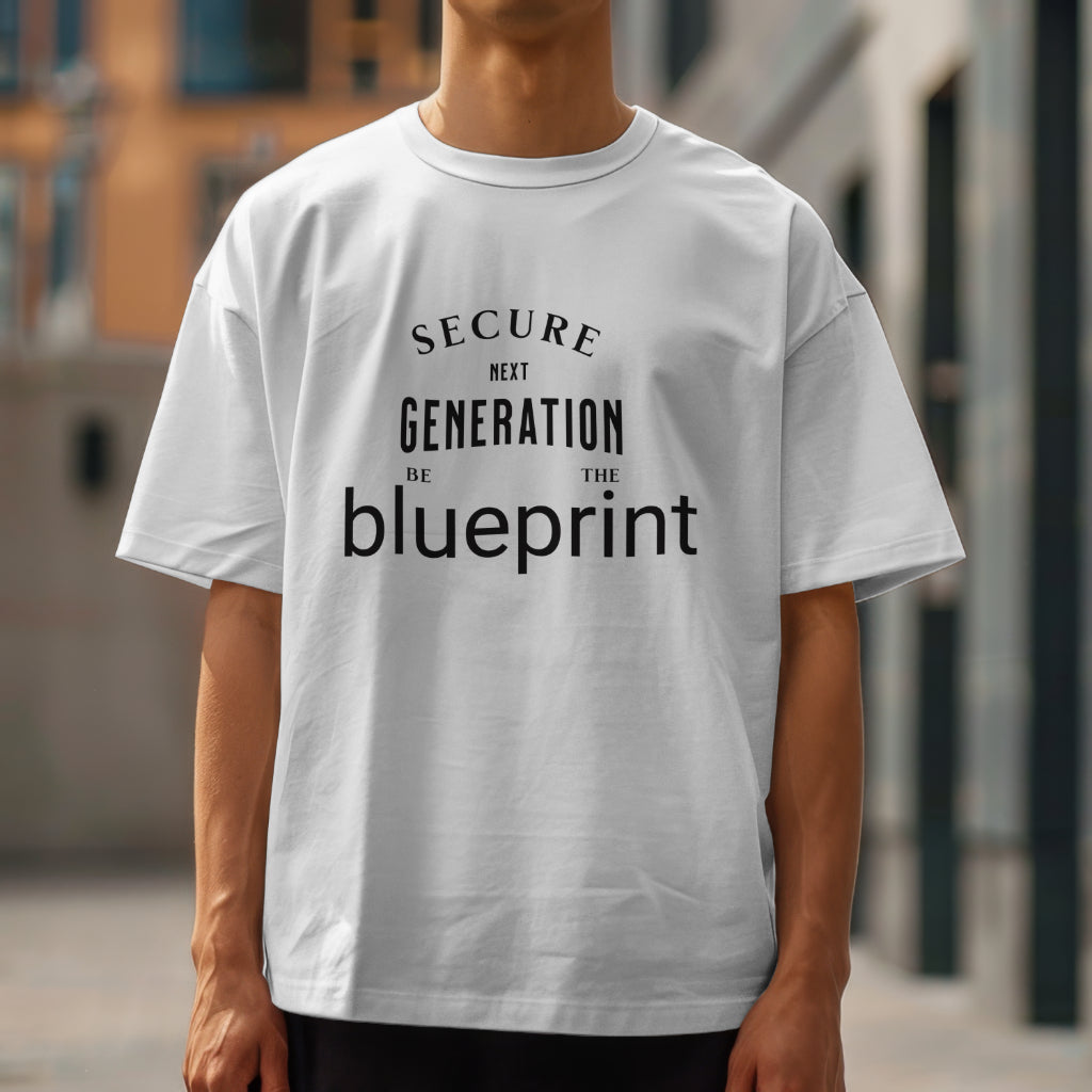 drop shoulder unisex T-SHIRT