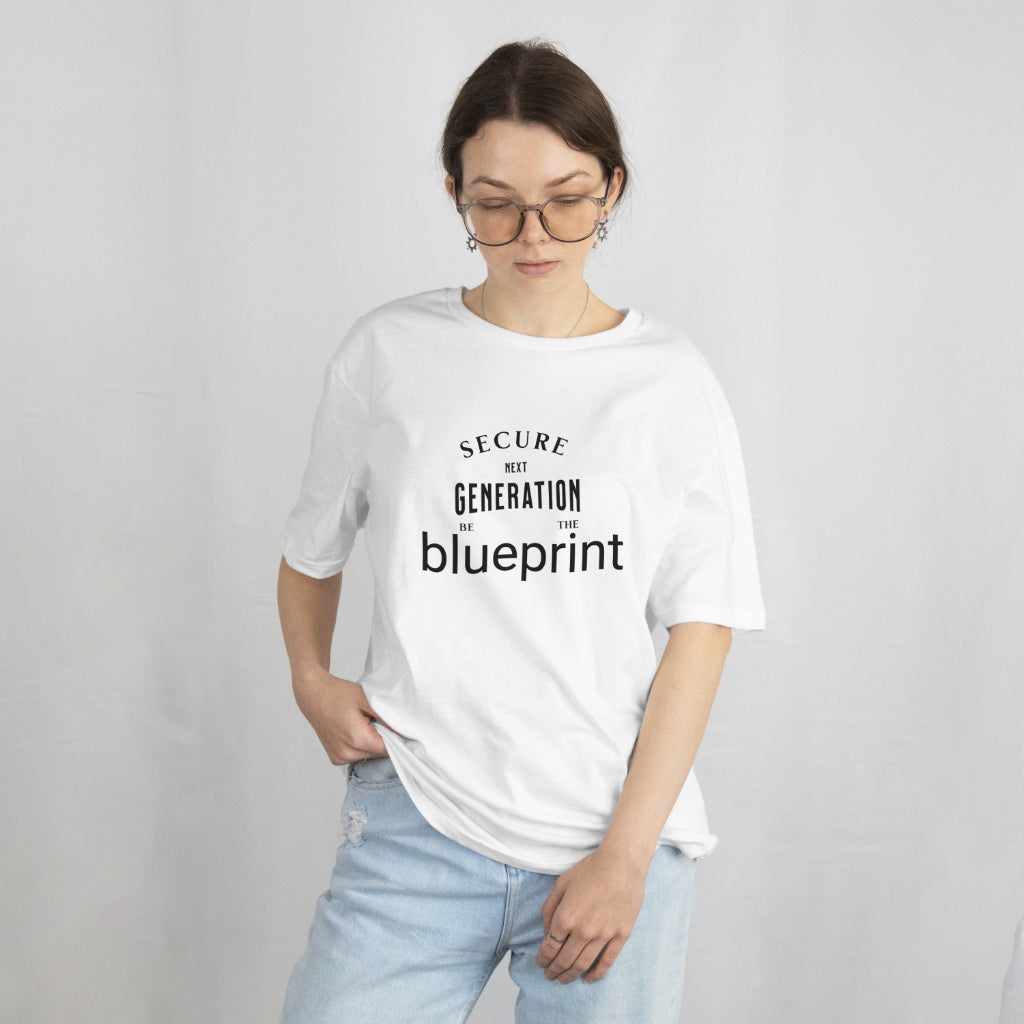 drop shoulder unisex T-SHIRT